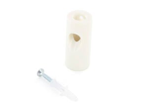 Chacon kit de décentralisation luminaire crochet de plafond blanc