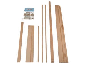 Solid kit d'ébrasement MDF 202,2x16,5 cm chêne