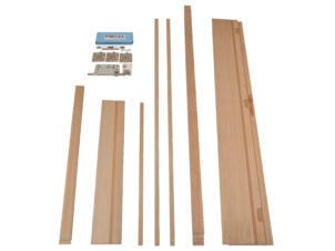 Solid kit d'ébrasement MDF 202,2x25 cm chêne