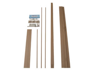 Solid kit d'ébrasement à peindre MDF 202,2x12,5 cm