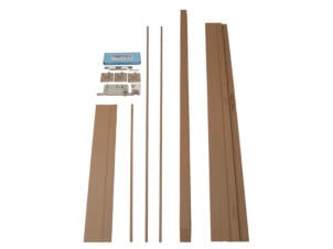 Solid kit d'ébrasement à peindre MDF 212x16,5 cm non peint
