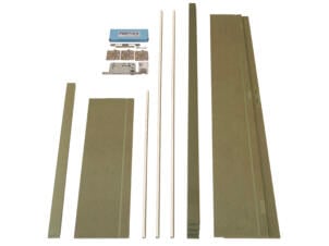 Solid kit d'ébrasement à peindre MDF hydrofuge 202,2x30 cm