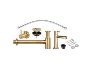 Differnz kit d'installation pour lave-mains or mat