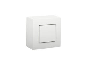 Niko kit pour montage en saillie interrupteur unipolaire EL20 blanc