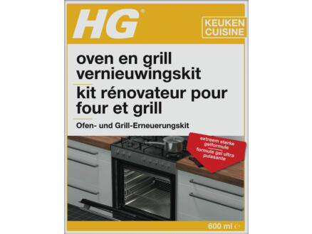 HG kit rénovateur pour four et grill 600ml 1