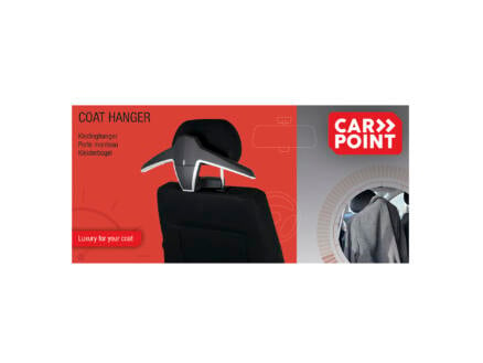 Carpoint kledinghanger voor hoofdsteun auto 1