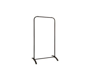 Practo Home kledingrek 120x60x40 cm zwart