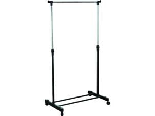 Practo Home kledingrek 42x75x150 cm zwart