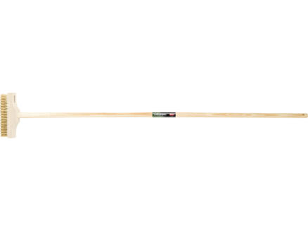 Polet klinkerborstel + houten steel 140cm 1
