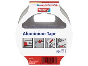 Tesa klustape 10m x 50mm aluminium