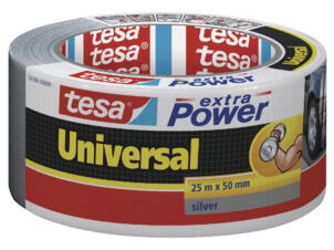 Tesa klustape 25m x 48mm zwart