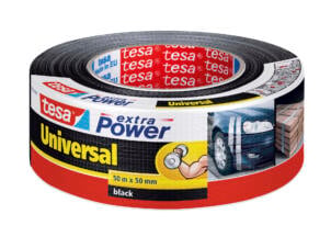 Tesa klustape 50m x 48mm zwart