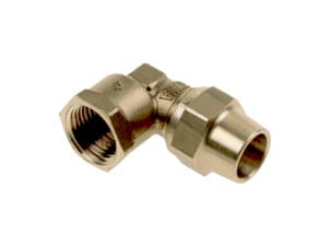 Saninstal knie klemkoppeling 15x1/2"F gas