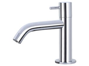 Differnz koudwaterkraan gebogen 1/2" chroom