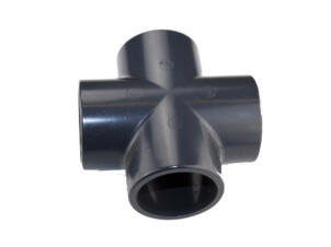 Astore kruisstuk FFFF 40mm PVC zwart