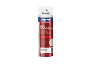 Hubo lak hoogglans 0,4l transparant