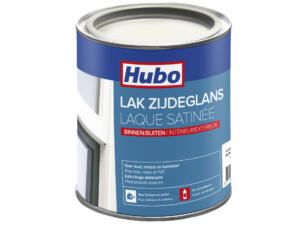 Hubo lak zijdeglans 0,75l bloesem wit