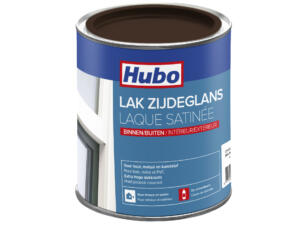 Hubo lak zijdeglans 0,75l chocobruin