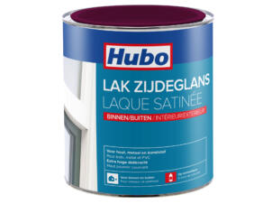 Hubo lak zijdeglans 0,75l framboos