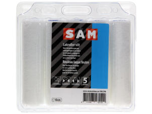 Sam lakrol acryl 10cm vilt 5 stuks