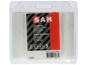 Sam lakrol solventgedragen 10cm vilt 5 stuks