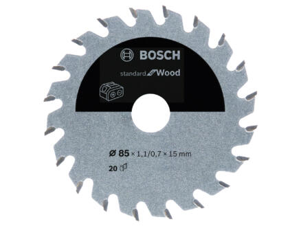 Bosch Professional lame de scie circulaire 85mm bois 20 dents 1