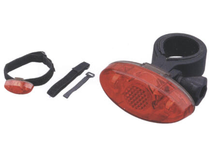 Maxxus lampe de vélo arrière LED + brassard
