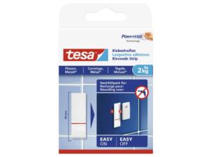 Tesa languettes adhésives carrelage & métal recharge 6cm 2kg 9 pièces