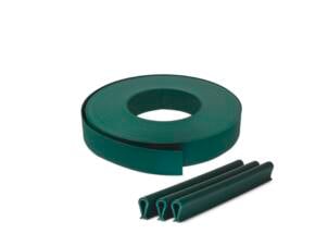 Giardino lanière de clôture 60m 4,8cm + clips vert