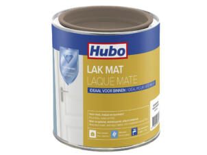 Hubo laque acrylique mat 0,75l beige argile