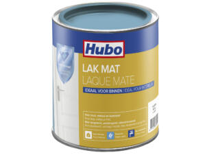 Hubo laque acrylique mat 0,75l bleu