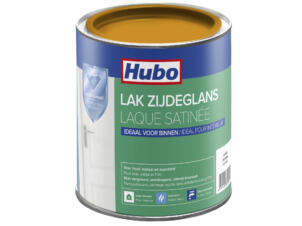Hubo laque acrylique satin 0,75l ocre