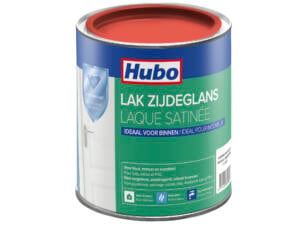 Hubo laque acrylique satin 0,75l rouge anémone