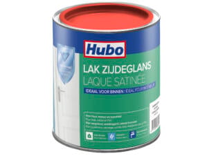 Hubo laque acrylique satin 0,75l rouge chaud