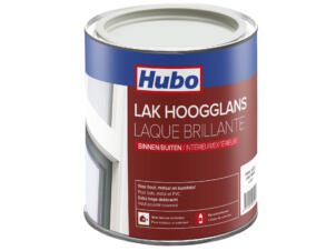 Hubo laque brillant 0,75l gris perle