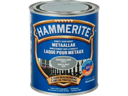 Hammerite laque brillant 0,75l gris 1