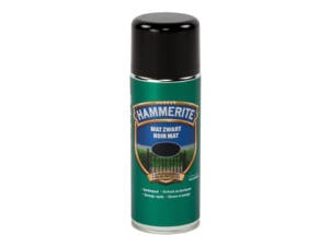 Hammerite laque en spray métal mat 0,4l noir