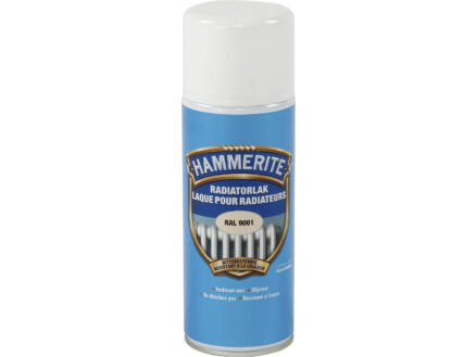 Hammerite laque en spray peinture radiateur 0,4l blanc crème 1