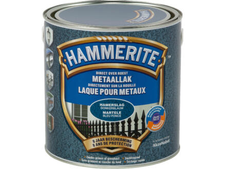 Hammerite laque martelée 2,5l bleu foncé 1