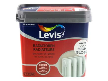 Levis laque radiateur brillant 0,75l white touch 1