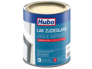 Hubo laque satin 0,75l blanc crème