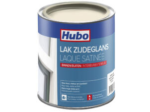 Hubo laque satin 0,75l blanc crème
