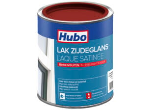 Hubo laque satin 0,75l rouge pourpre