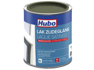 Hubo laque satin 0,75l vert kaki