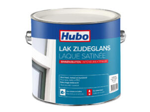 Hubo laque satin 2,5l blanc crème