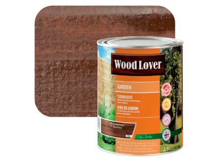 Wood Lover lasure 2,5l brun foncé #223 1