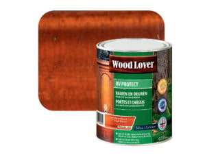 Wood Lover lasure UV portes & châssis 0,75l rouge méranti #647