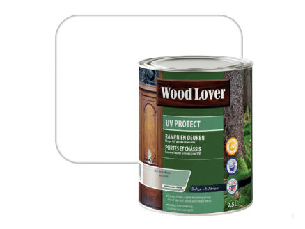 Wood Lover lasure UV portes & châssis 2,5l incolore 1