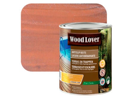 Wood Lover lasure antidérapante 2,5l naturel #350 1