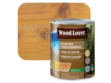 Wood Lover lasure antidérapante 2,5l pin #340 1